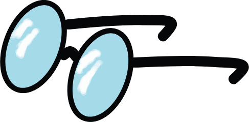 善悪のメガネ