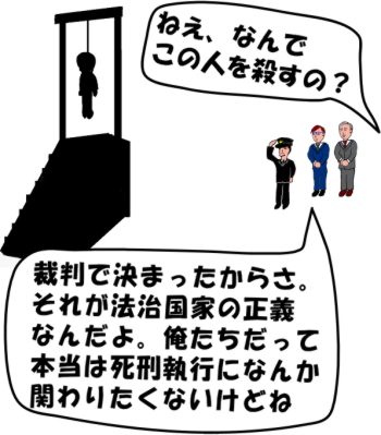 死刑のイラスト